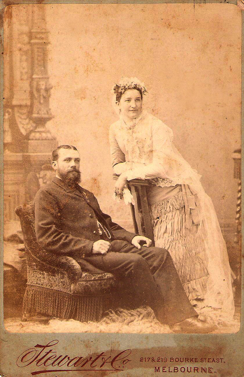 Photo of photos/William McLennan 1857-1931 & Ellen portrait